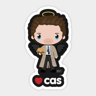 Love Cas - Supernatural Sticker